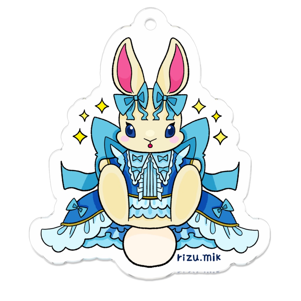 アクリルキーホルダー dress ver.