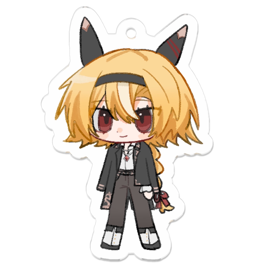 カクウくんぜんしんアクキー