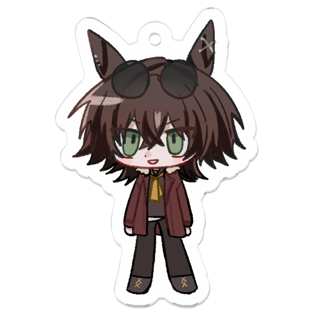 ローツェぜんしんアクキー