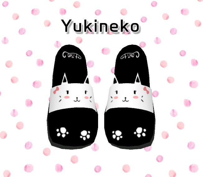 【VRChat向け3Dモデル】 Yukineko sandel