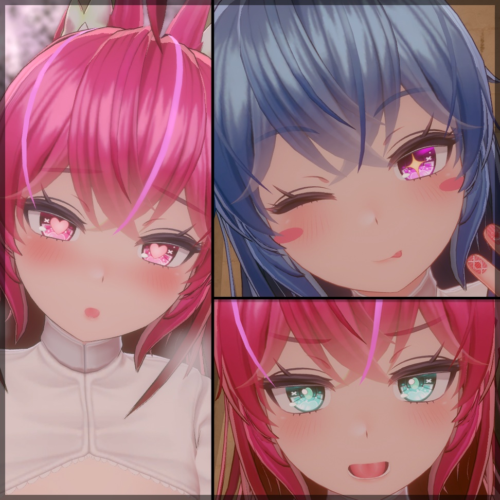 【イメリス専用】目・ネイルテクスチャセットImeris Eye・Nail Texture set