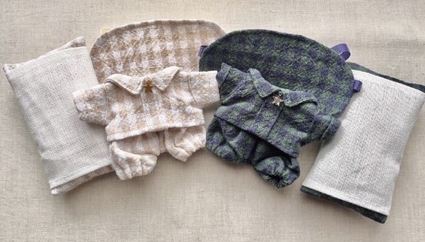 チェックシャツパジャマセット