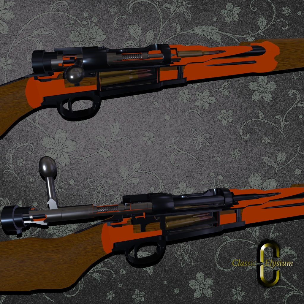 【MA対応・VRChat想定・PAS対応】二五式歩兵小銃