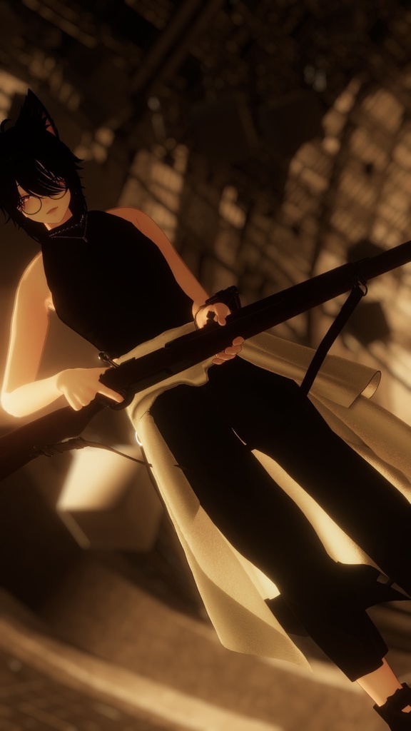 【MA対応・VRChat想定・PAS対応】二五式歩兵小銃