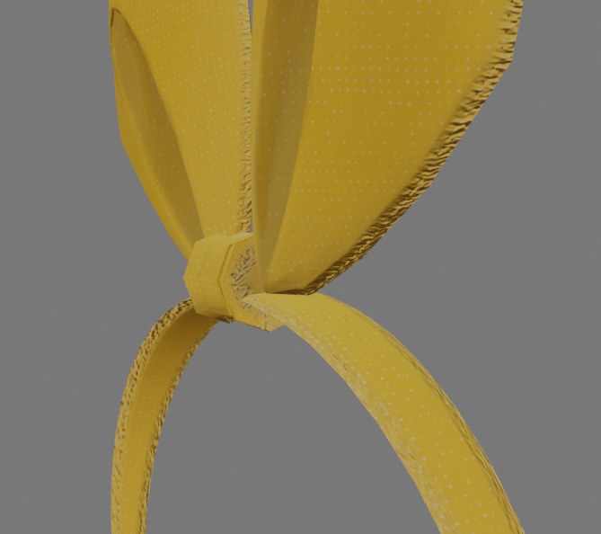 リボン(黄色)