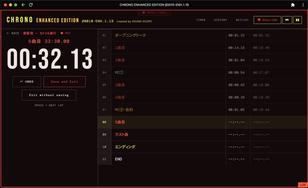 CHRONO Enhanced Edition