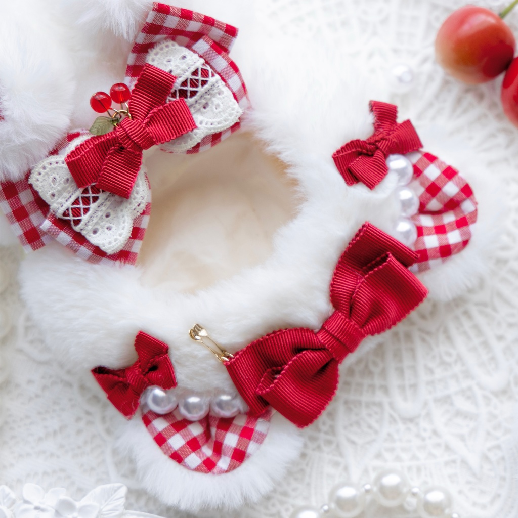 Gingham Cherry着ぐるみ