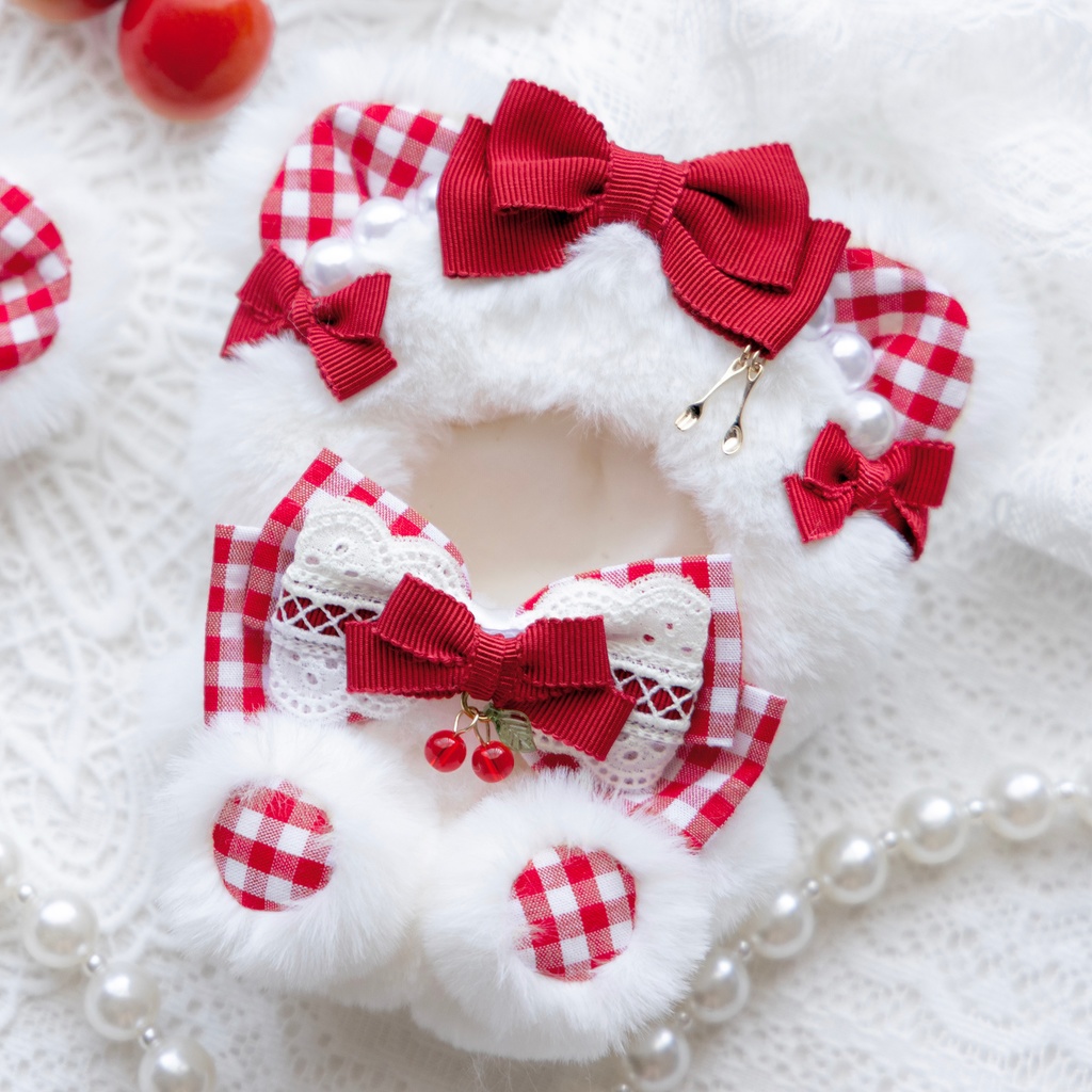 Gingham Cherry着ぐるみ