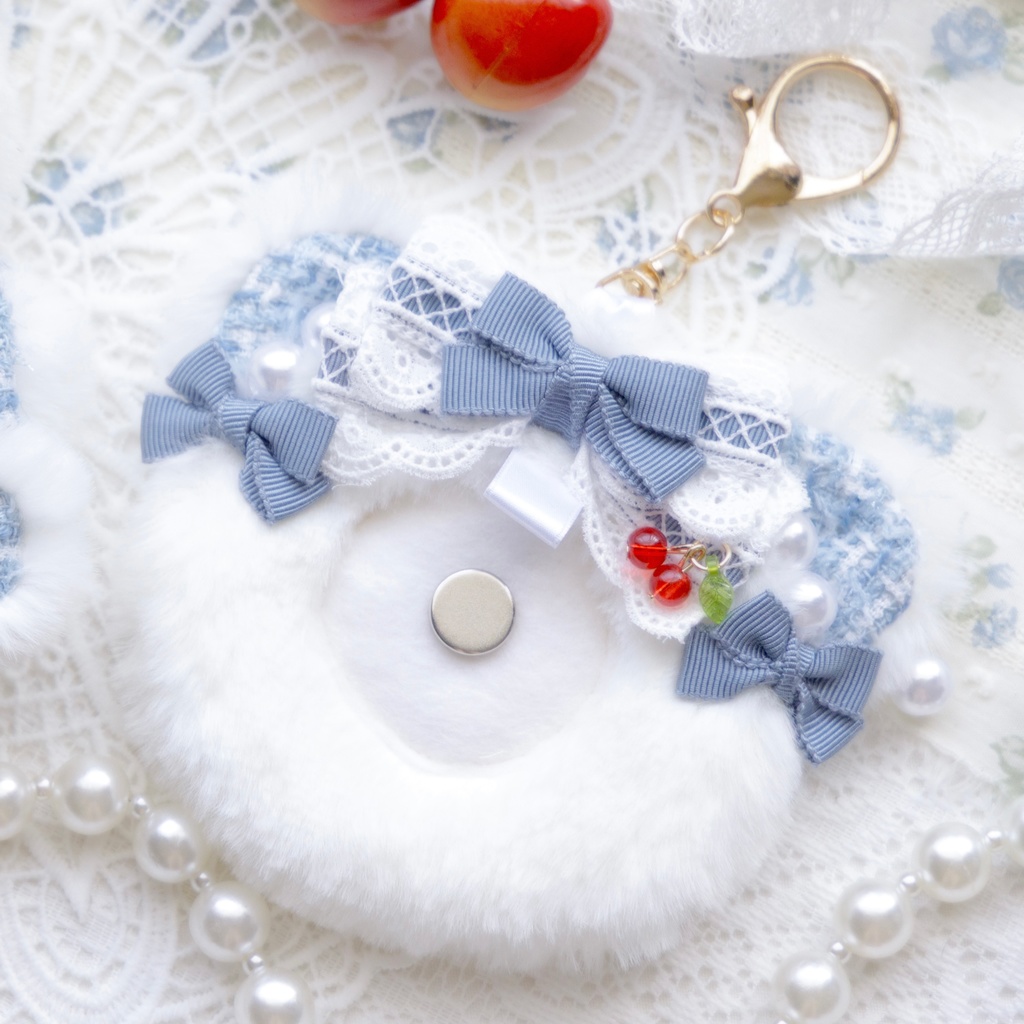 Tweed Cherry缶バッジ用