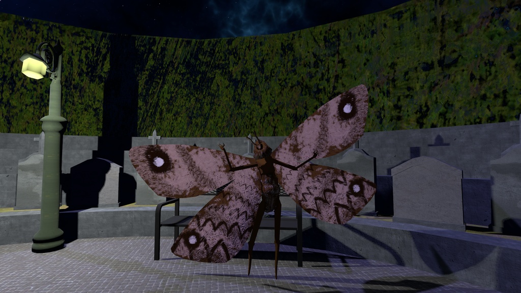 Moth Fren [Vrchat] [Fully Rigged] - beezleboop - BOOTH