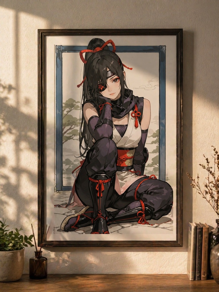 如(きさら) 江戸に生きるくノ一 高解像度イラストパック