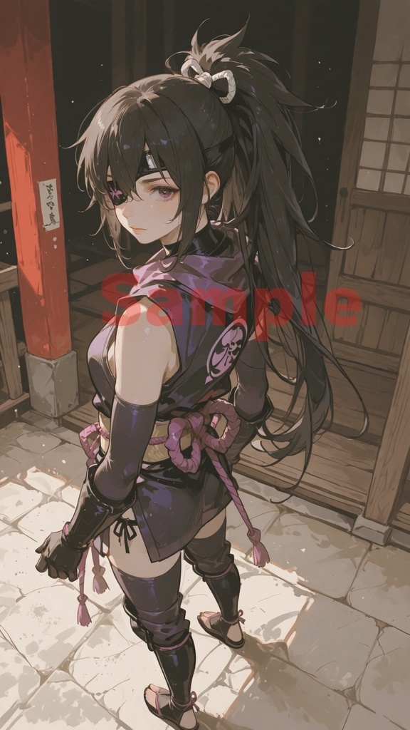 如(きさら) 江戸に生きるくノ一 高解像度イラストパック