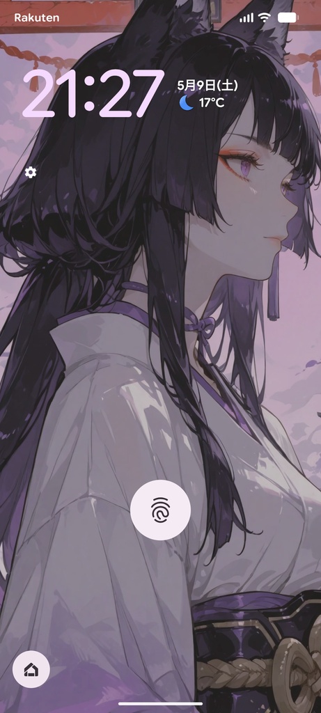 葉月(はづき) 江戸に生きる陰陽師×妖狐 高解像度画帖 “Hazuki” — An Onmyoji & Kitsune Living in Edo High-Resolution Art Collection