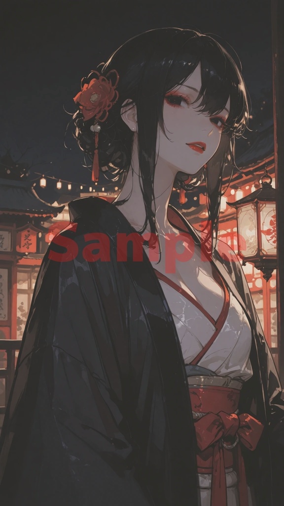 卯月（うづき）　江戸に生きる遊女　高解像度画帖　“Uzuki” — A Courtesan Living in Edo High-Resolution Art Collection
