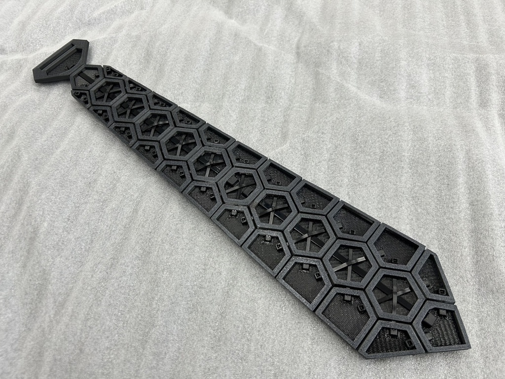 ヘックス ネクタイ ブラック