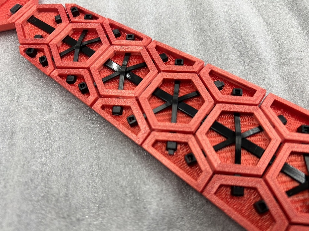 ヘックス ネクタイ レッド