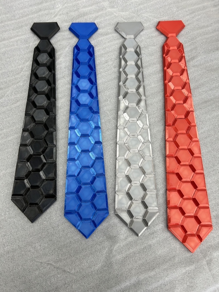 ヘックス ネクタイ レッド