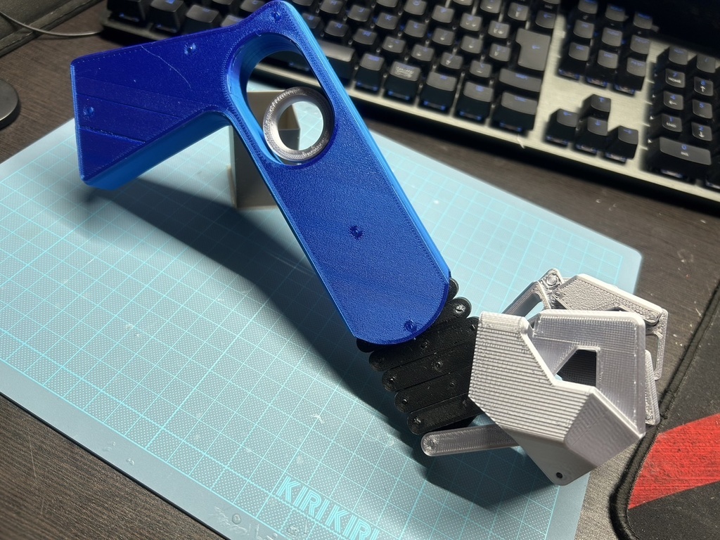 マジック中指(左右) STL