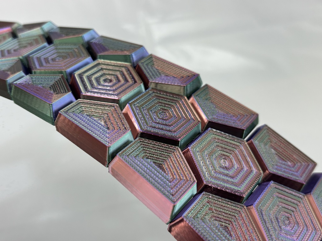 HEXネクタイ ビスマス