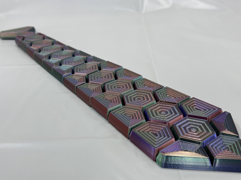 HEXネクタイ ビスマス