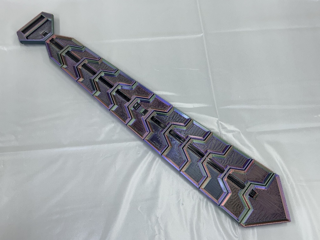 HEXネクタイ ビスマス