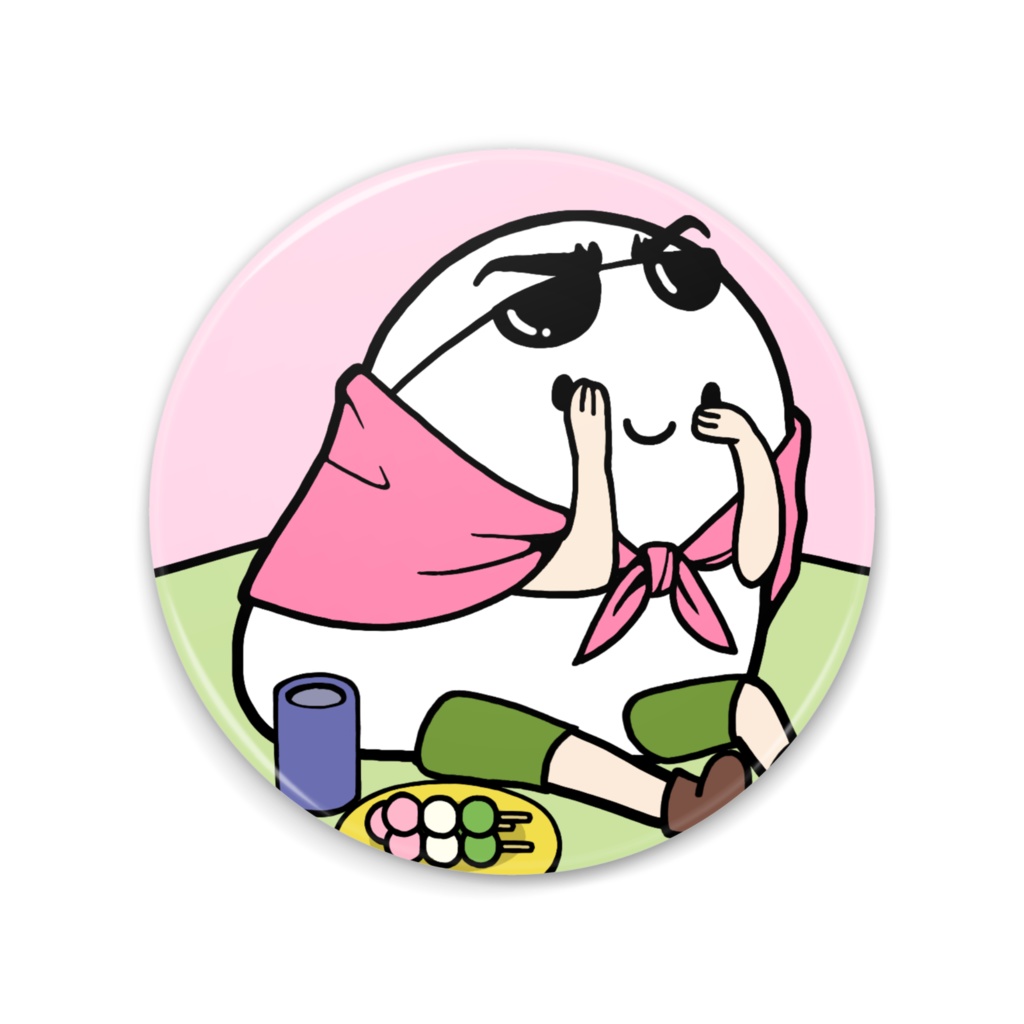 ぺこさん（お花見）