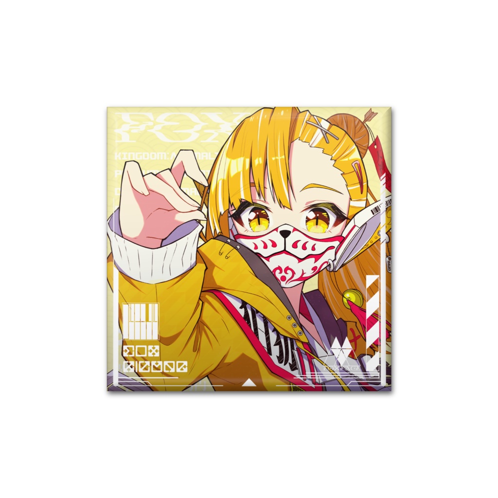 【缶バッジ】FOX