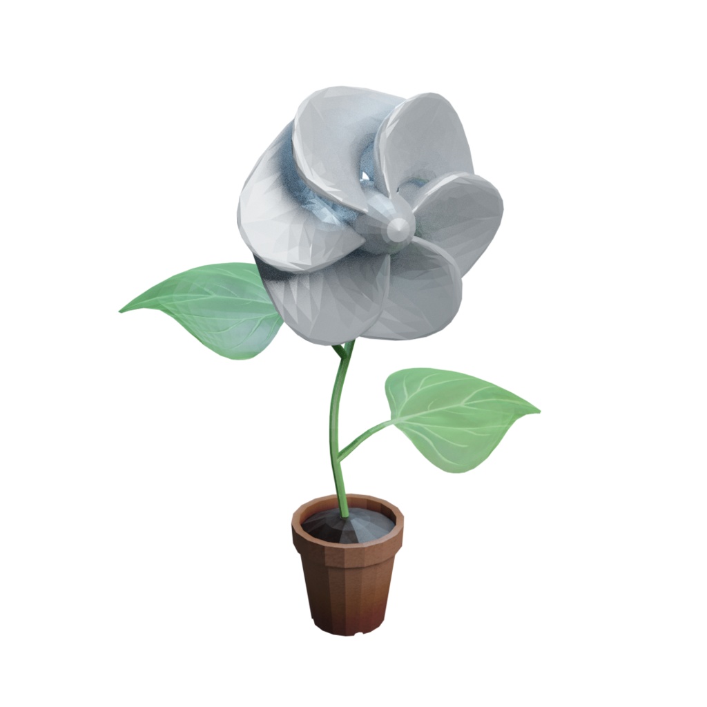 VRChat向け プロペラ花