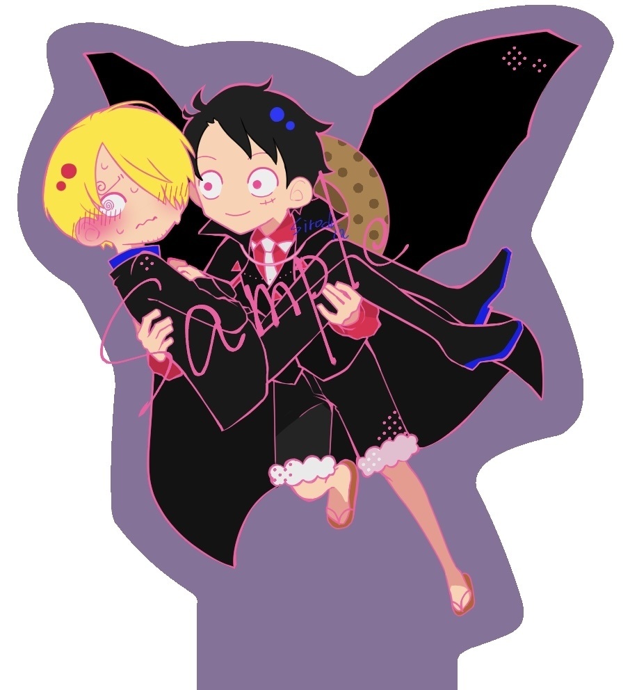 吸血鬼ルフィ×サンジ　アクスタ
