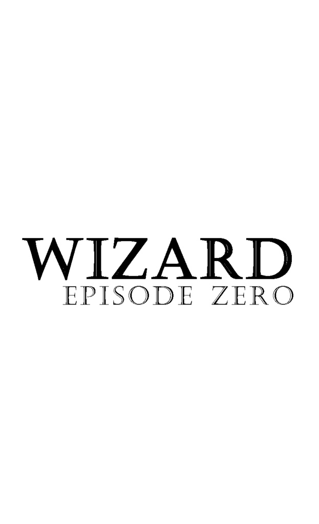 【クリックポスト発送】Wizard Episode Zero