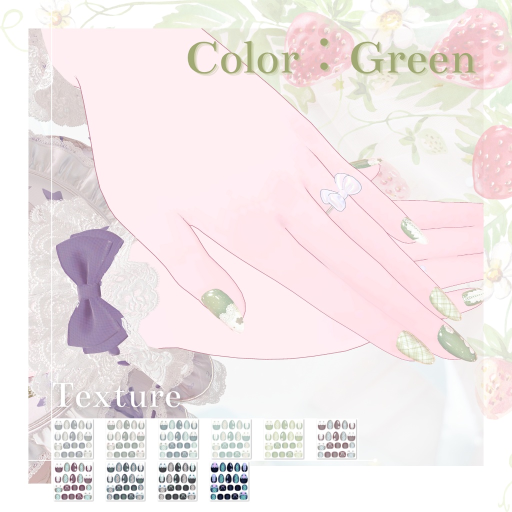 【無料あり/Free】シンプルジェルネイル Simple Gel Nail 用テクスチャ【全60color】