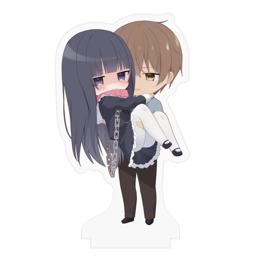 先輩&あいちゃん姫抱っこちびキャラアクリルフィギュア