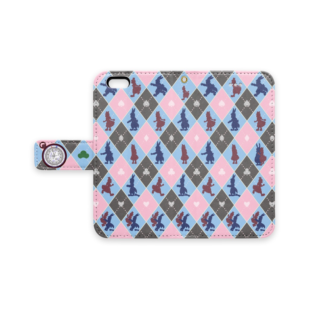 【アリス松】カラおそ手帳型iPhone(6・6Plus)ケース