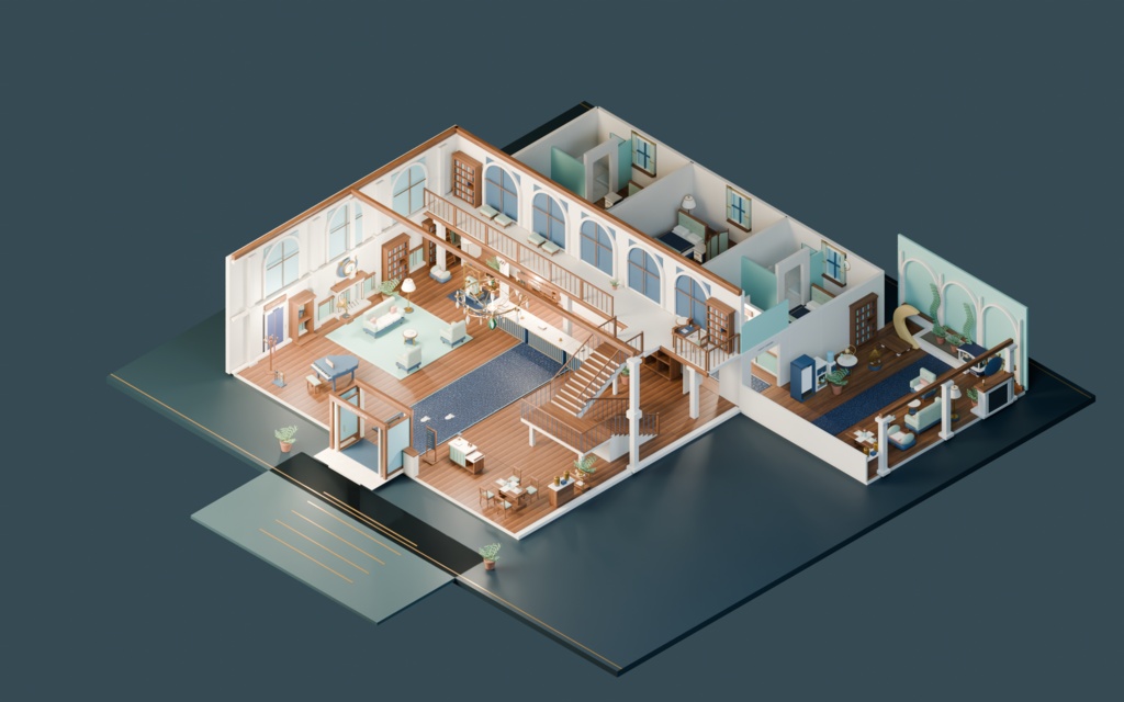 Grand Hotel Starter Pack v3.4.1 | Hotels + Garden District