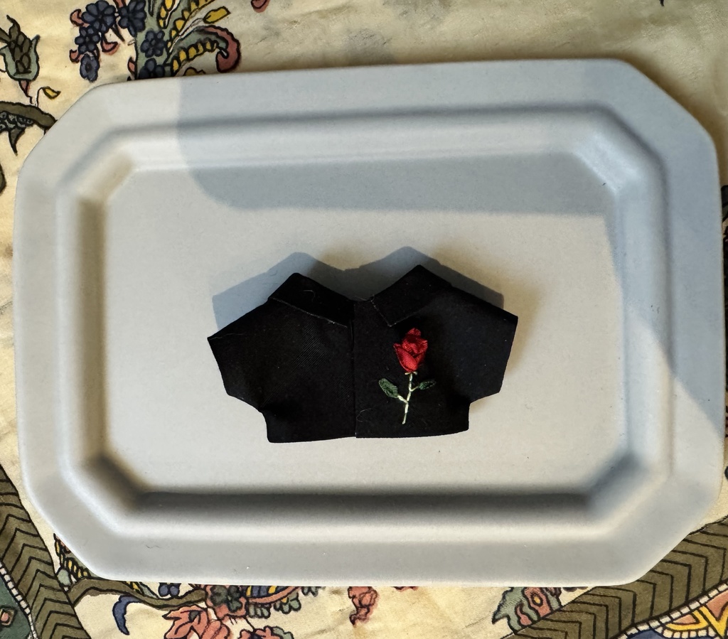 【10㎝ぬい】ばらのつぼみのシャツ🥀