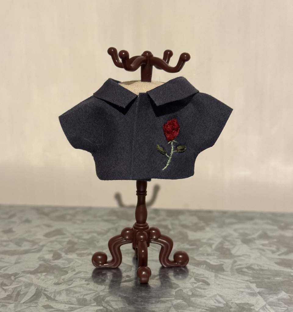 【10㎝ぬい】ばらのつぼみのシャツ🥀
