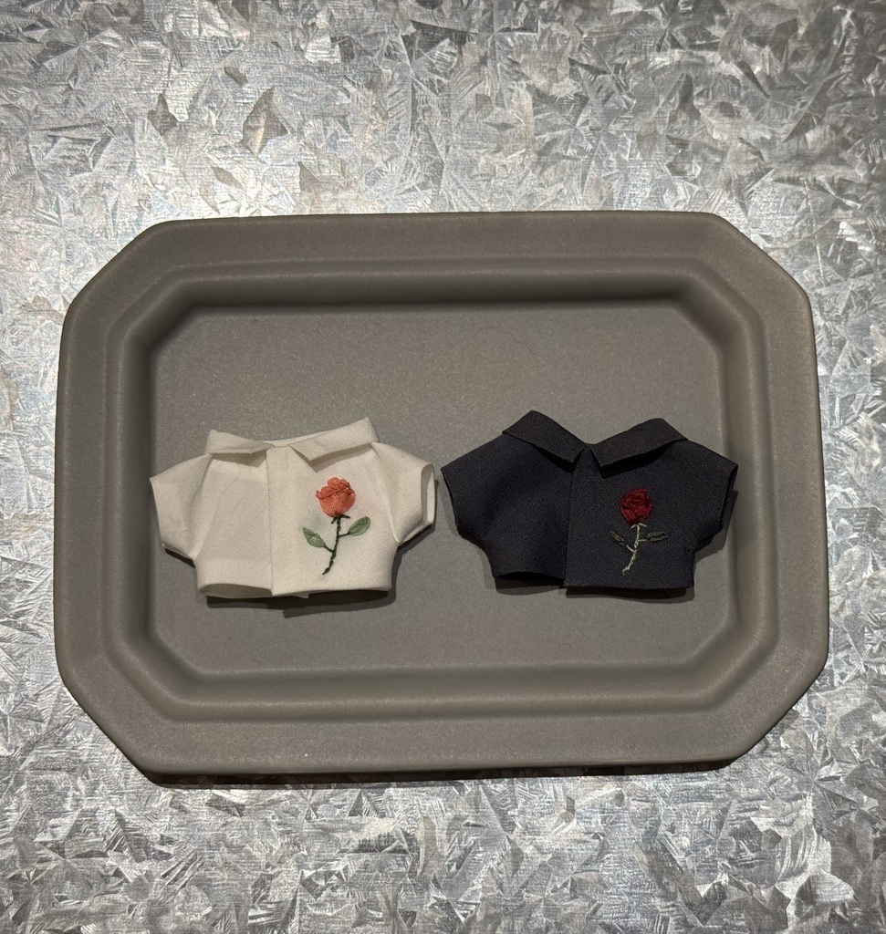 【10㎝ぬい】ばらのつぼみのシャツ🥀