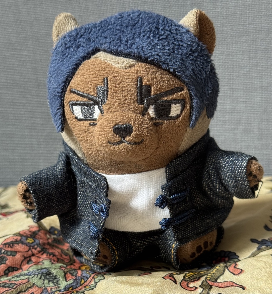 デニムのチャイナジャケット