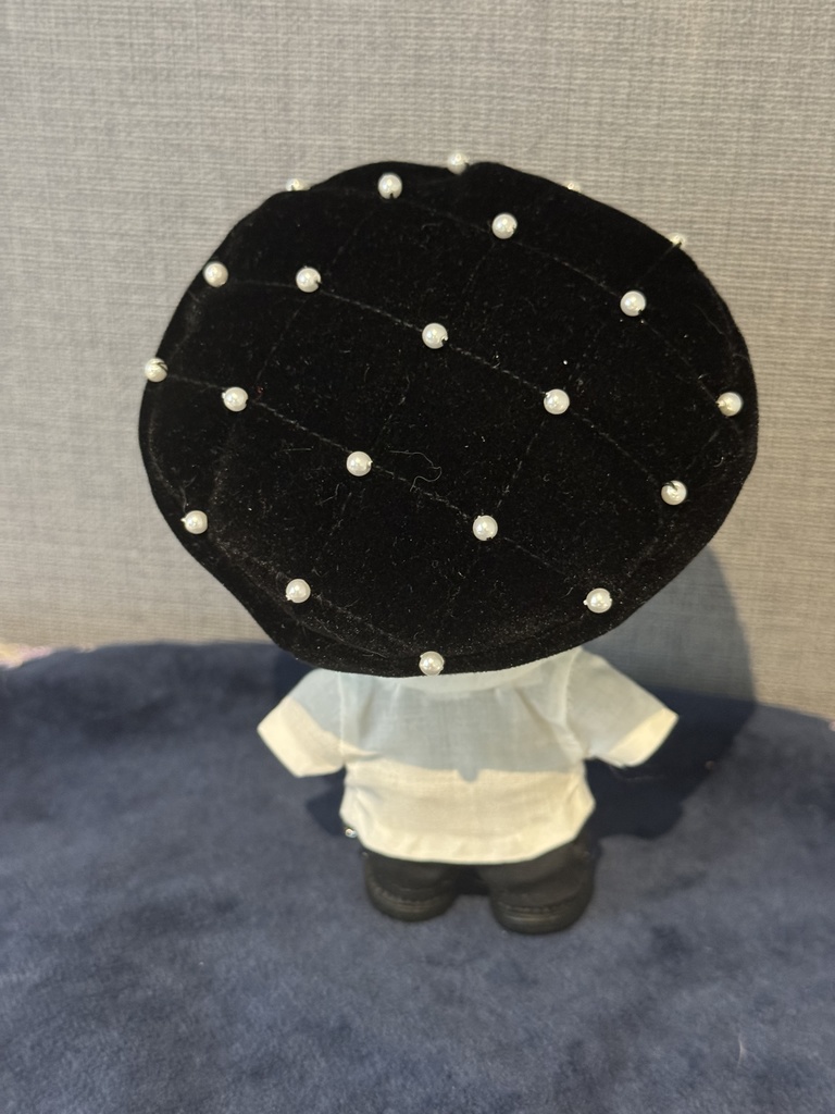 パールキルティングの4wayベレー帽