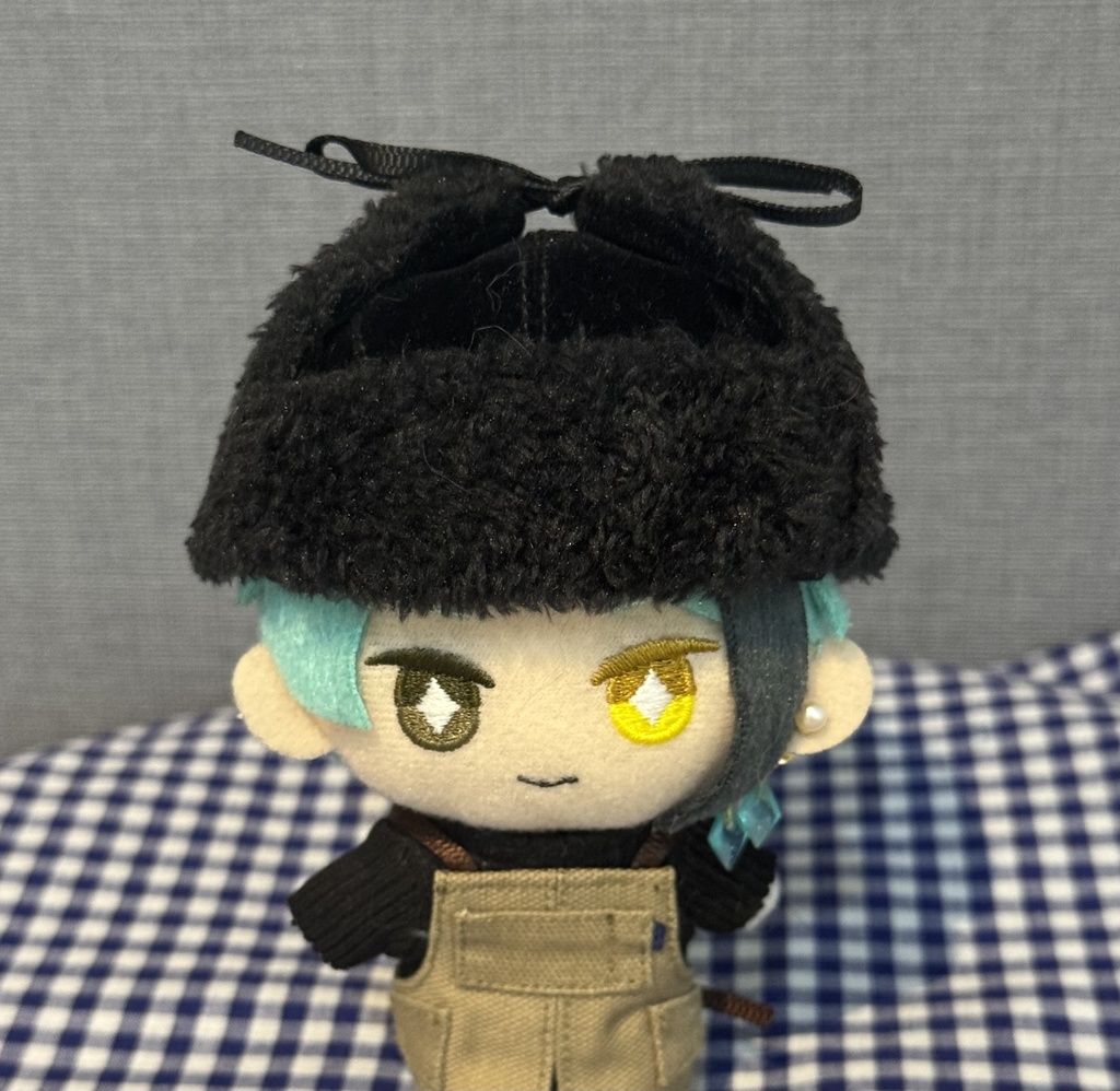 ベルベットのフライトキャップ