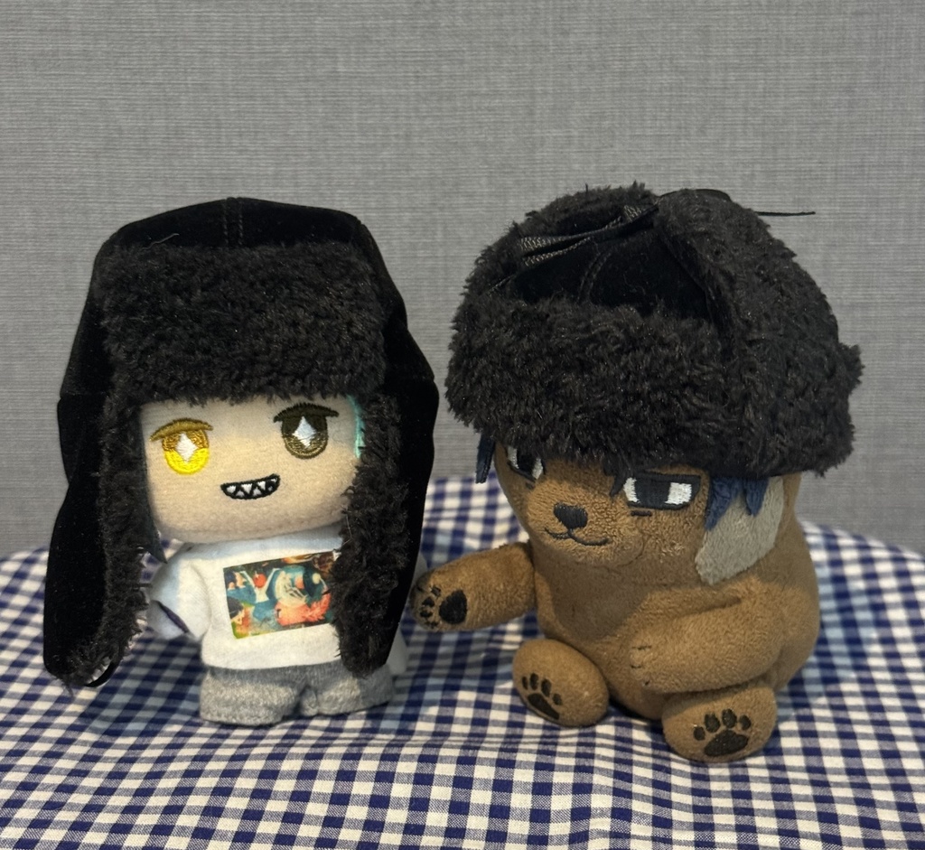 ベルベットのフライトキャップ