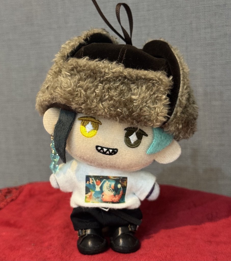 ベルベットのフライトキャップ