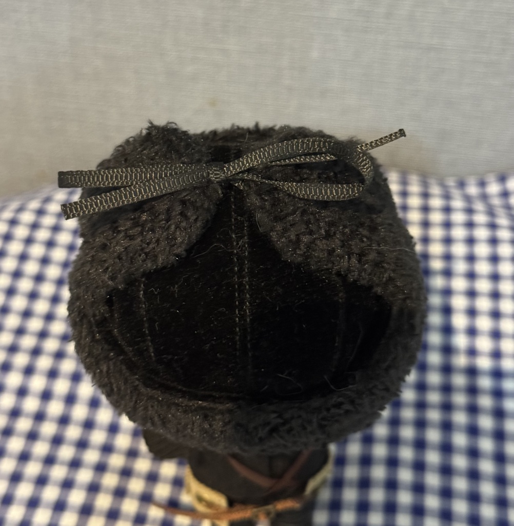 ベルベットのフライトキャップ