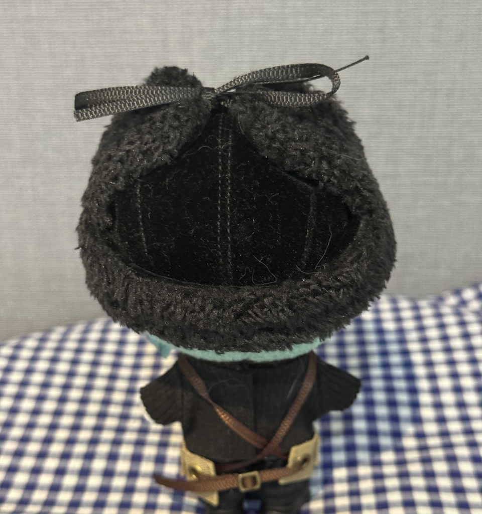 ベルベットのフライトキャップ