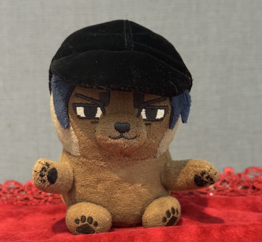 ベルベットのキャップ