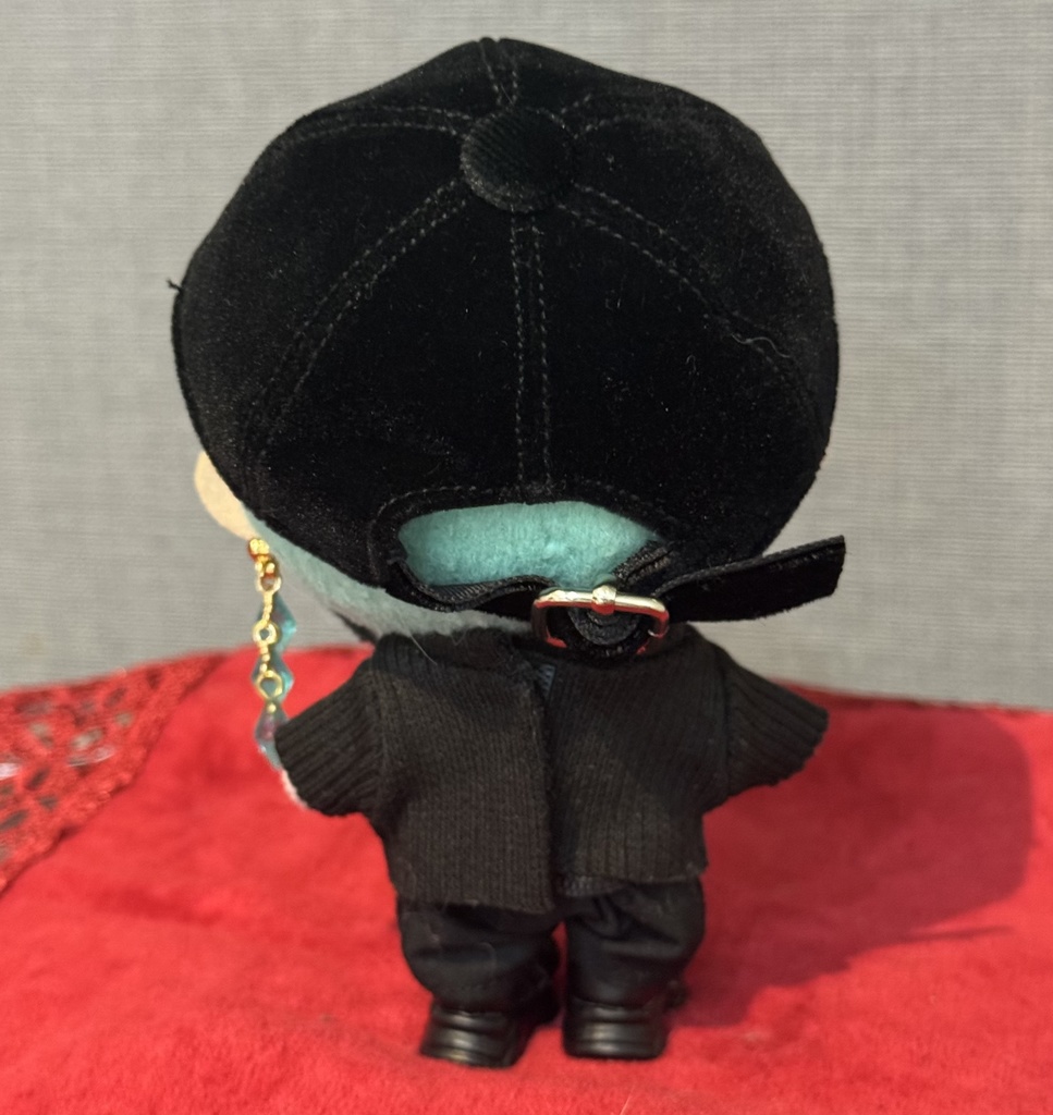 ベルベットのキャップ