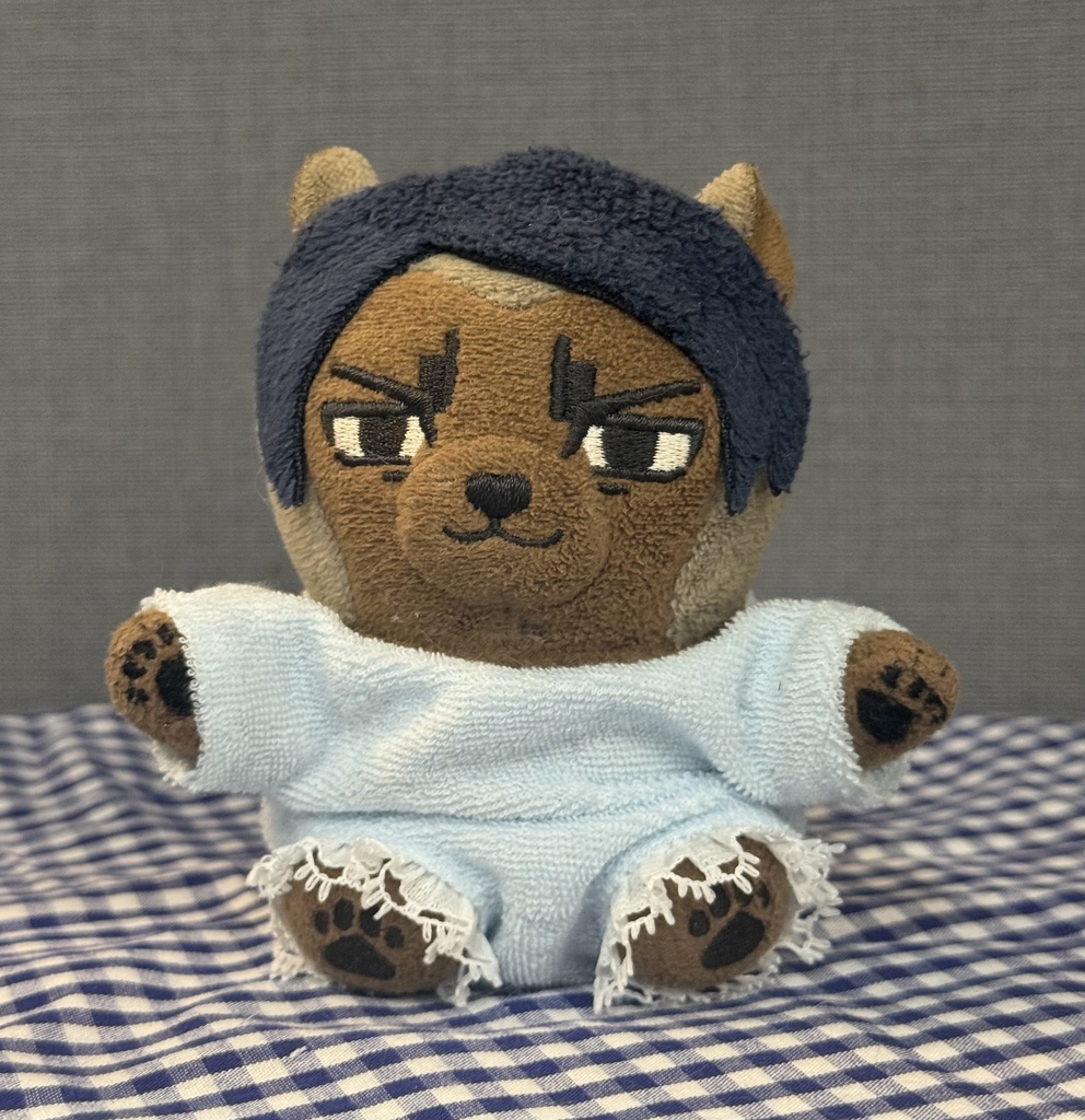 くまちゃんのずきんとロンパース