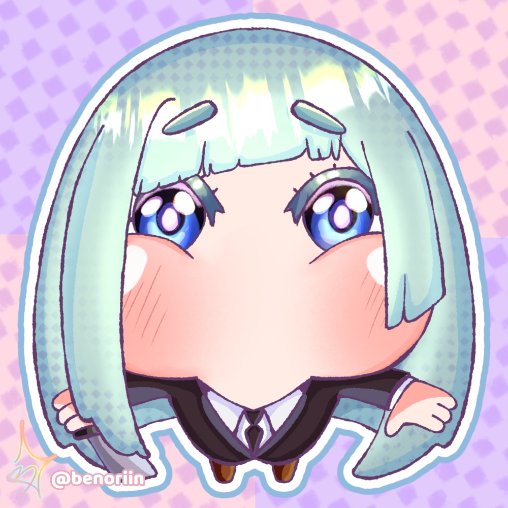 Chubby Chibi P2U YCH Base | 【むちむちミニキャラ】P2U YCH素体ベース