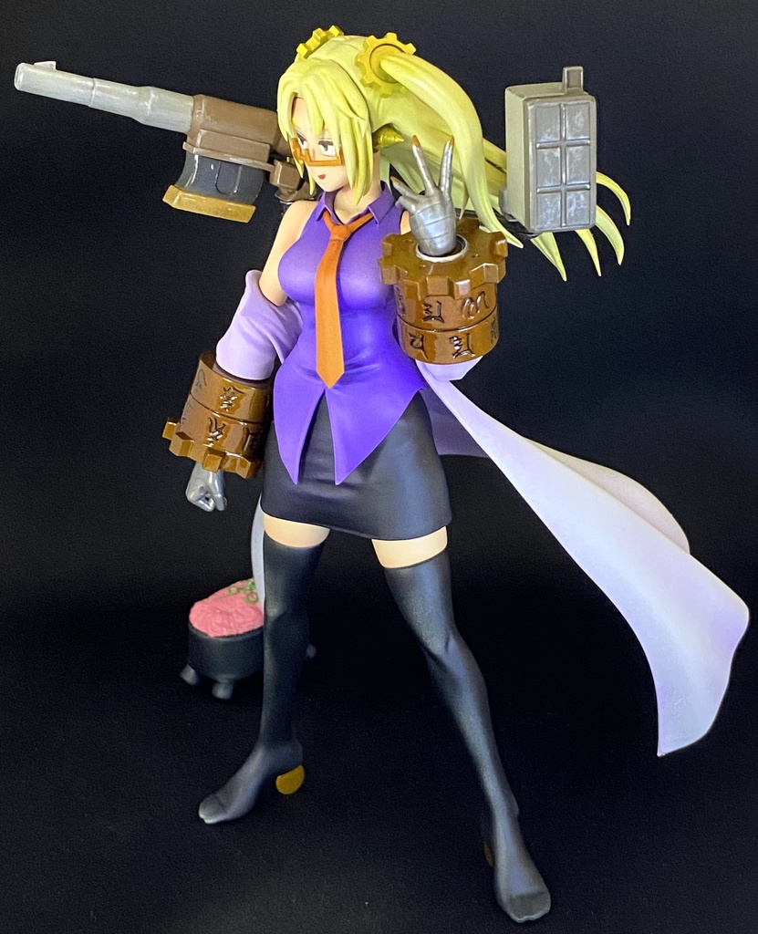 マシーナリーとも子:未塗装未組立ガレージキット: 3Dプリンター出力品(ネギトロ付き)
