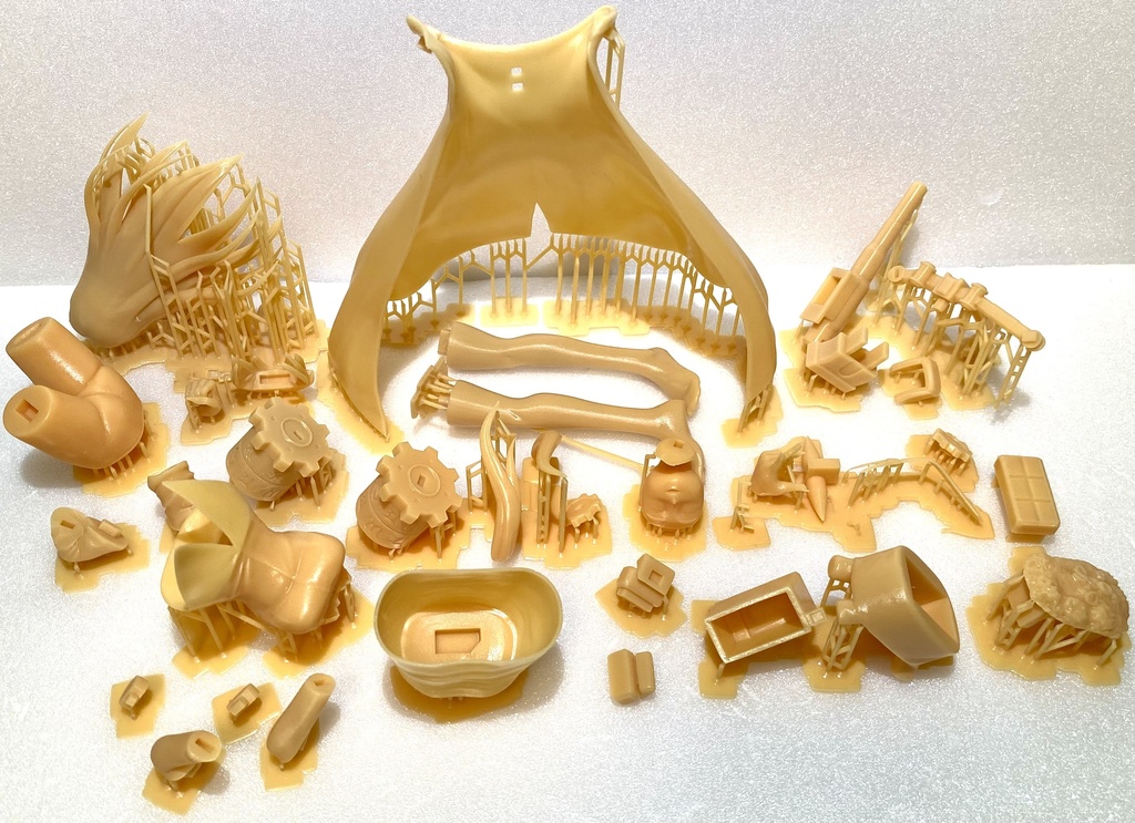 マシーナリーとも子:未塗装未組立ガレージキット: 3Dプリンター出力品(ネギトロ付き)